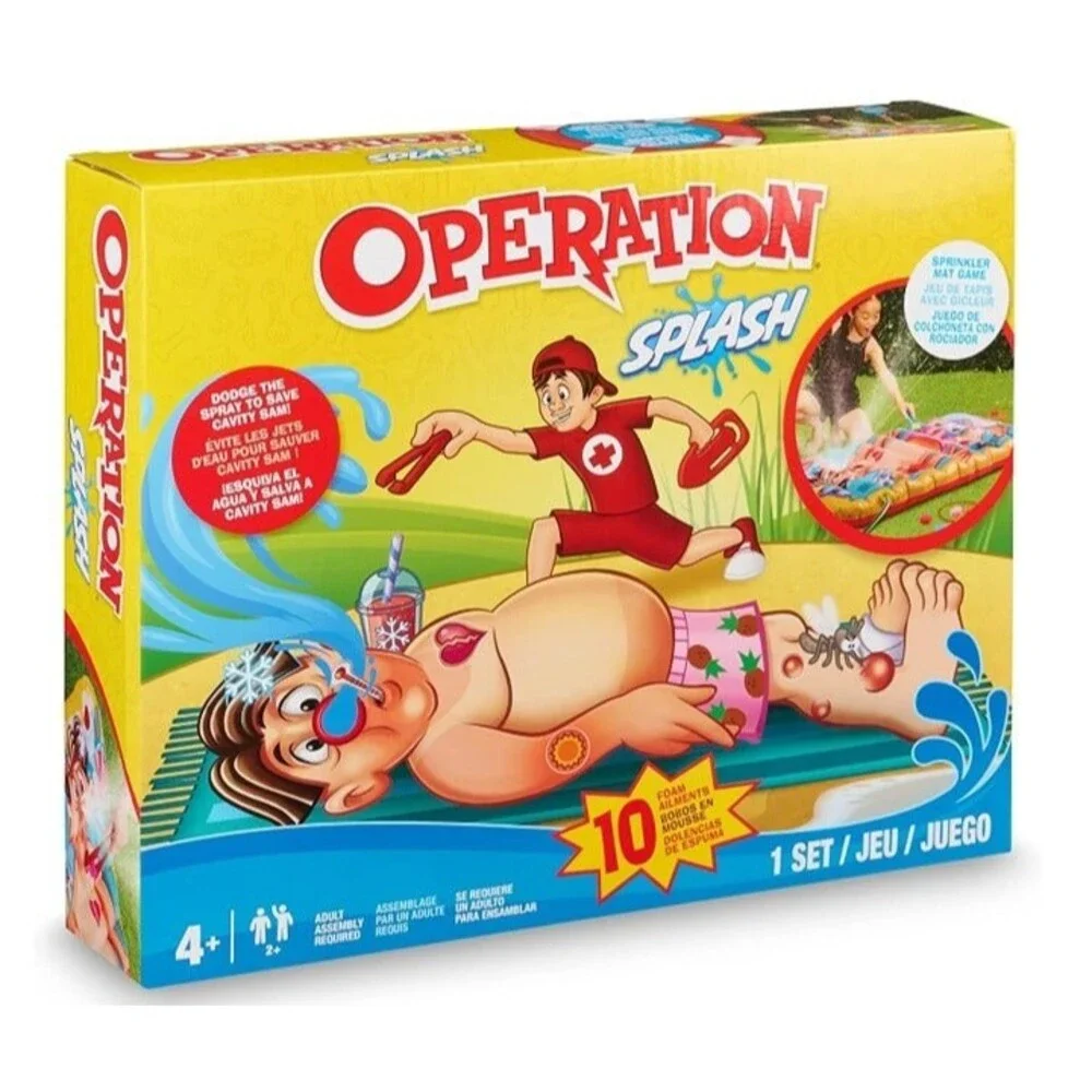 Operation Splash Water Game by Hasbro
